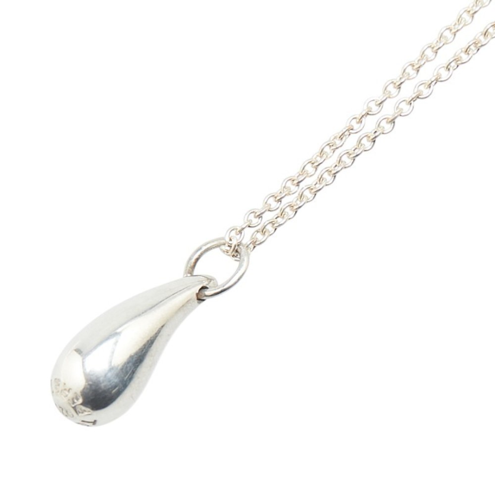 Tiffany Teardrop Necklace Silver Tiffany